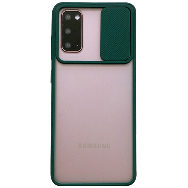 

Чехол Camshield mate TPU со шторкой для камеры для Samsung Galaxy M31 Зеленый