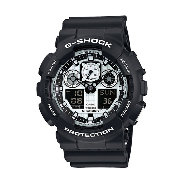 

Мужские часы Casio GA-100BW-1AER