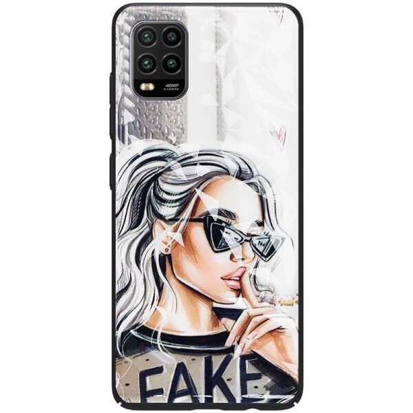 

TPU+PC чехол Prisma Ladies для Xiaomi Mi 10 Lite Fake