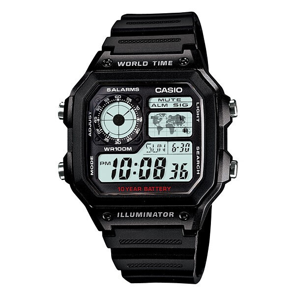 

Мужские часы Casio AE-1200WH-1AVEF