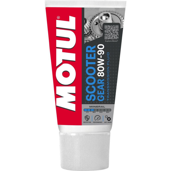 

Масло минеральное трансм. для скутеров и мопедов Motul SCOOTER GEAR SAE 80W90 (150ML)