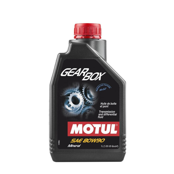 

Масло трансмиссионное минеральное Motul GEARBOX SAE 80W90 (1L)
