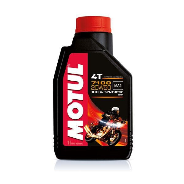 

Масло для 4-х тактных двигателей Motul 7100 4T SAE 20W50 (1L)