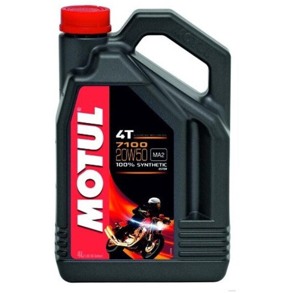 

Масло для 4-х тактных двигателей Motul 7100 4T SAE 20W50 (4L)