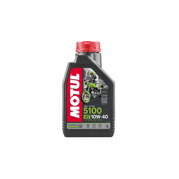 

Масло для 4-х тактных двигателей Technosynthese эстеровое Motul 5100 4T SAE 10W40 (1L)