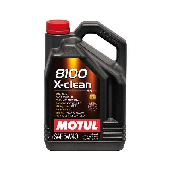 

Масло моторное Motul 8100 X-CLEAN SAE 5W40 (5L)