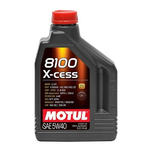 

Масло моторное Motul 8100 X-CESS SAE 5W40 (2L)