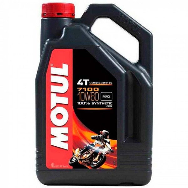 

Масло для 4-х тактных двигателей Motul 7100 4T SAE 10W60 (4L)