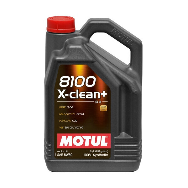 

Масло моторное Motul 8100 X-CLEAN+ SAE 5W30 (5L)