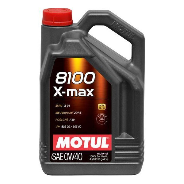 

Масло моторное Motul 8100 X-MAX SAE 0W40 (4L)