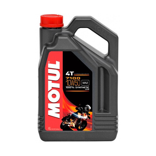 

Масло для 4-х тактных двигателей Motul 7100 4T SAE 10W50 (4L)