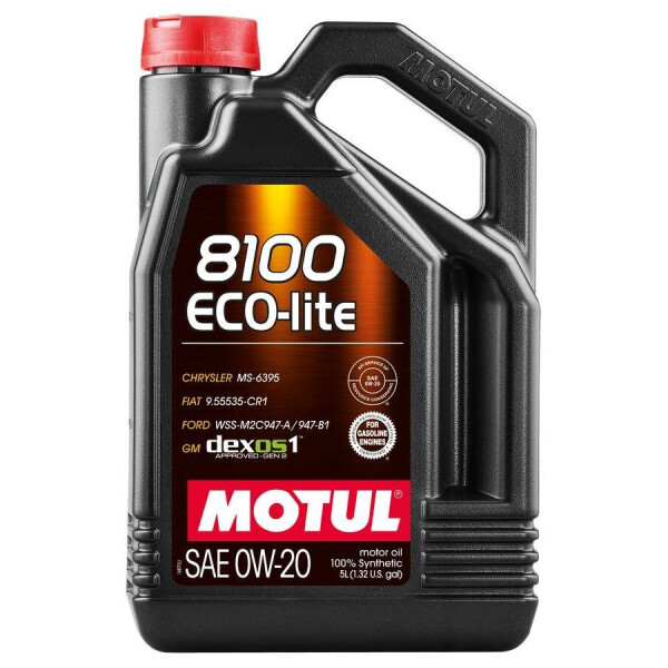 

Масло моторное Motul 8100 ECO-LITE 0W20 5L