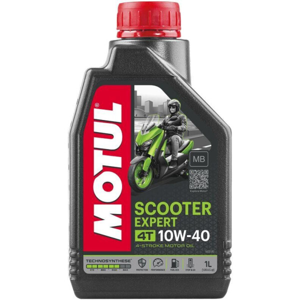 

Масло для 4-х тактных двигателей Technosynthese Motul SCOOTER EXPERT 4T SAE 10W40 MB (1L)