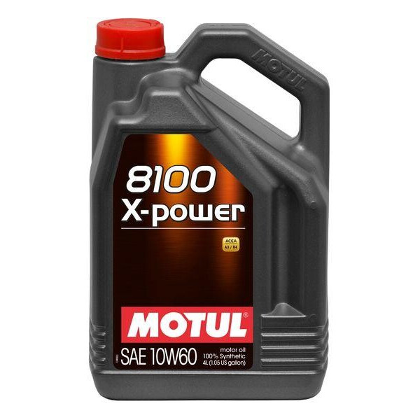 

Масло моторное Motul 8100 X-POWER SAE 10W60 (4L)