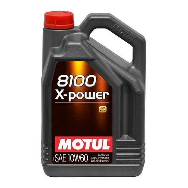 

Масло моторное Motul 8100 X-POWER SAE 10W60 (5L)