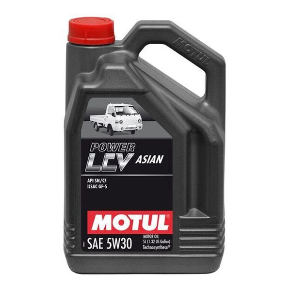 

Масло моторное Technosynthese Motul POWER LCV ASIAN SAE 5W30 (5L)