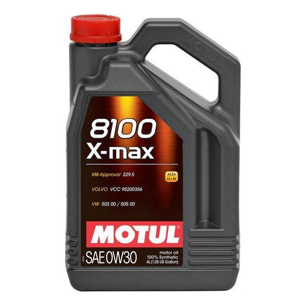 

Масло моторное Motul 8100 X-MAX SAE 0W30 (4L)