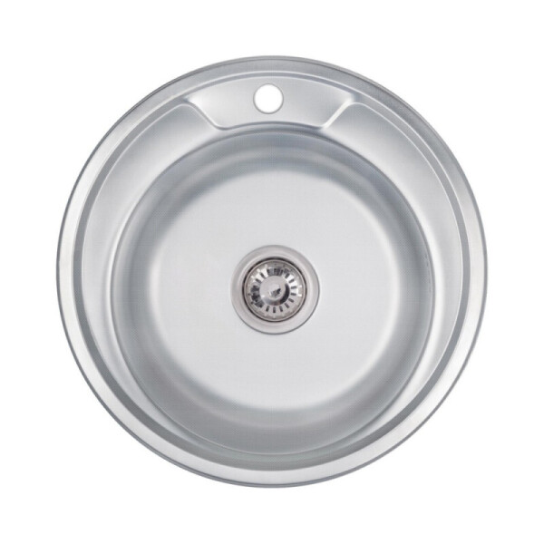 

Кухонная мойка Lidz 490-A Decor 0,6 мм (LIDZ490А06DEC) SD00027754