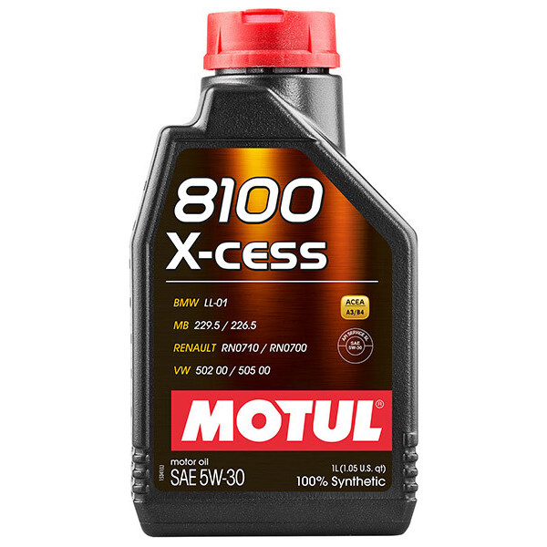 

Масло моторное Motul 8100 X-CESS 5W30 (1L)
