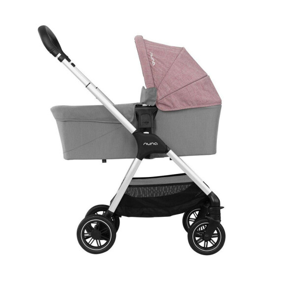 

Универсальная коляска 2в1 Nuna Triv Frost Cherry Розовая с серым (ST12000/CC12400CHRGL)
