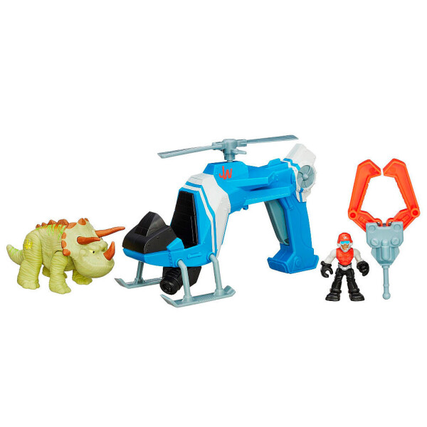 

Игровой набор Jurassic World Вертолет и зеленый динозавр (B0534)