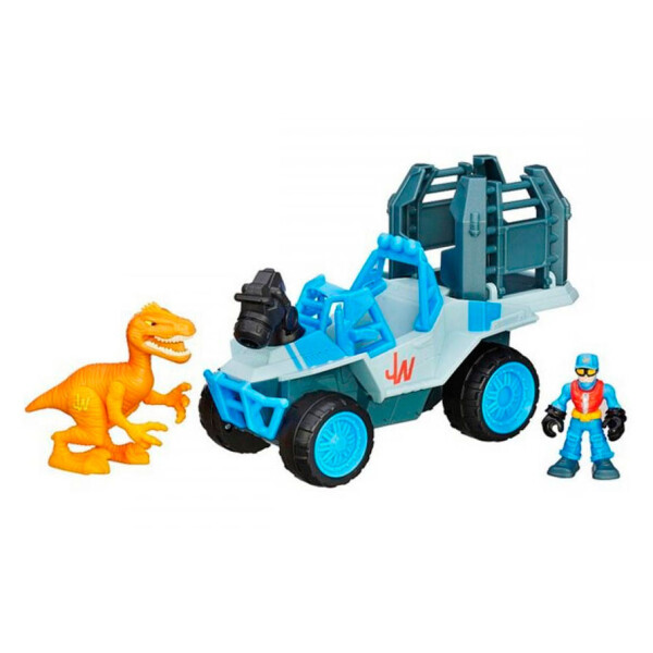 

Игровой набор Jurassic World Внедорожник и желтый динозавр (B0534)