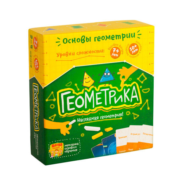 

Настольная игра Банда умников Геометрика (УКР004)