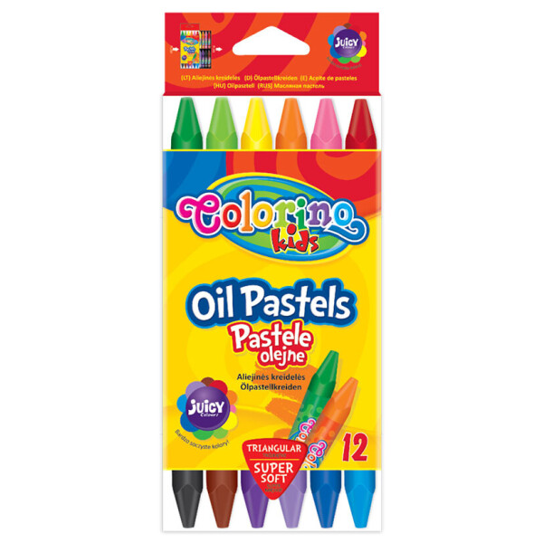 

Пастель масляная Colorino трехгранная 12 цветов (32636PTR)