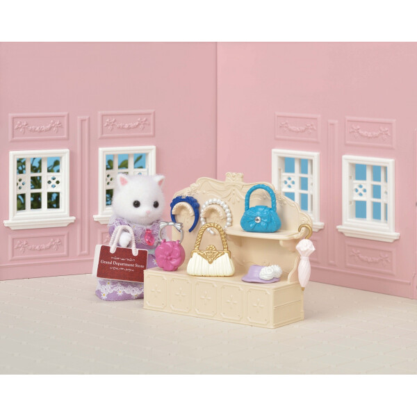 

Комплект Sylvanian Families Городская Модница Кошка Лулу с модными аксессуарами (6003-н)