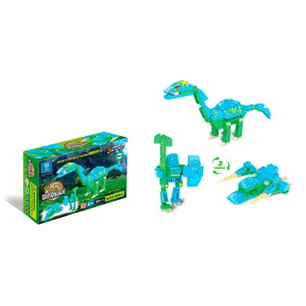 

Конструктор Mindbox Dinosaurs 3 в 1 Apatosaurus (K19A)