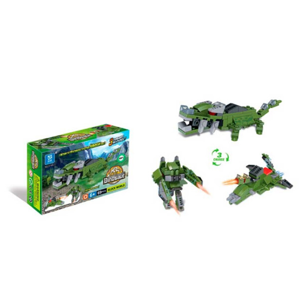 

Конструктор Mindbox Dinosaurs 3 в 1 Deinosuchus (K19A)