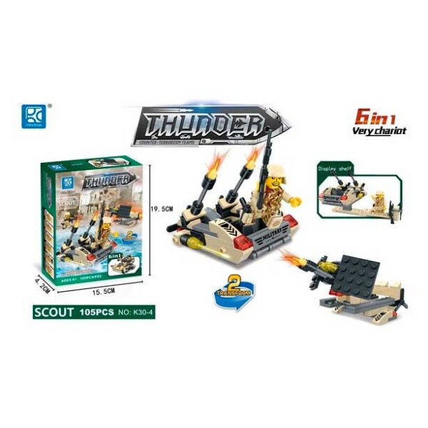 

Конструктор Mindbox Thunder Raiders Scout (К30А)