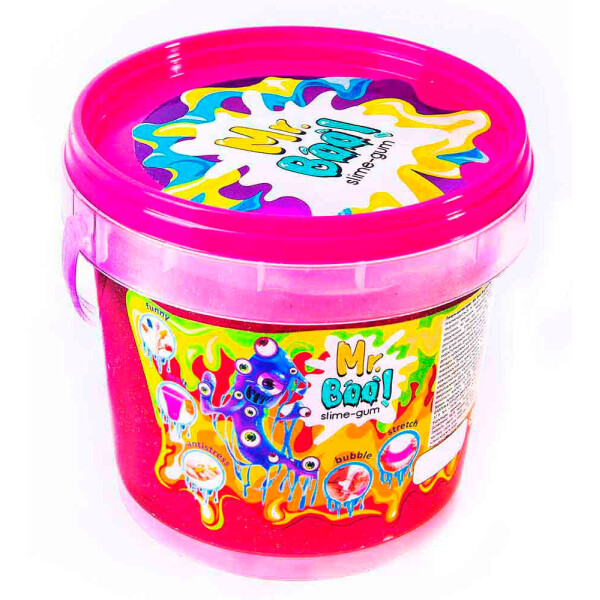 

Лизун-антистресс Mr.Boo ведерко-сюрприз Small Boo Glitter 0,55 л (80047)