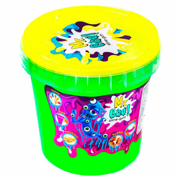 

Лизун-антистресс Mr.Boo Small Boo ведерко-сюрприз Neon 0,55 л (80048)