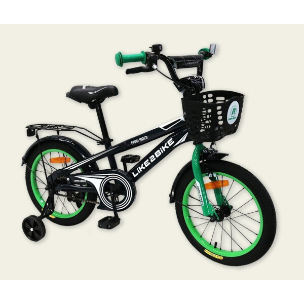 

Велосипед Like2bike 16 Dark Rider Black / Green (201603)