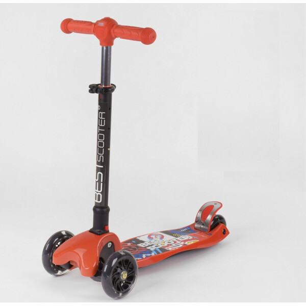 

Самокат Best Scooter складной руль с фарой 49886 Red (49886)