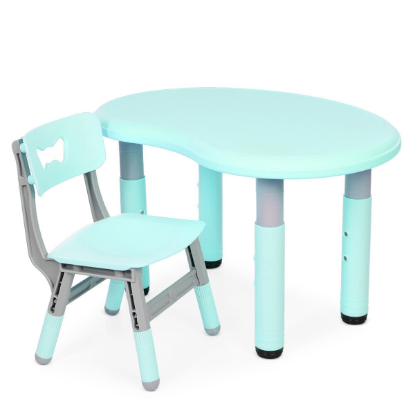 

Столик с стульчиком Bambi Peanut-5 Mint / Grey (Peanut)