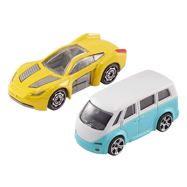 

Машинки Teamsterz Yellow Racer и Camper (1416211)