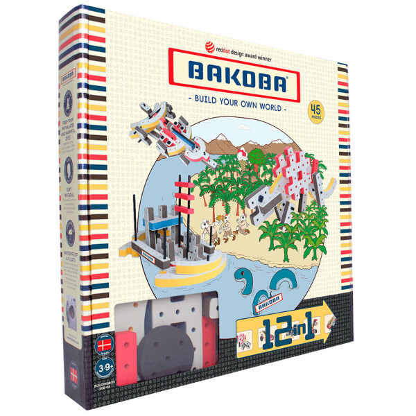 

Мягкий конструктор Bakoba 45 деталей (5700002036483)