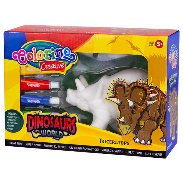 

Набор для рисования, Colorino, Трицерапторс, (91374PTR)