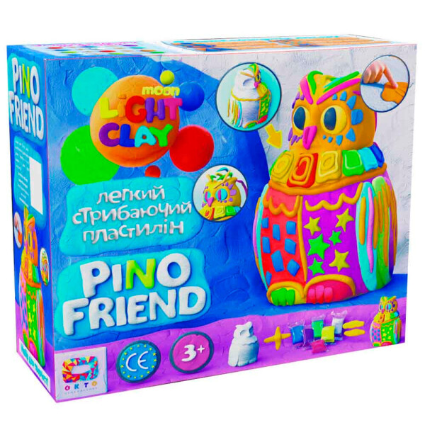 

Набор легкого прыгающего пластилина Moon Light Clay Pino Friend Пуффи (70034)
