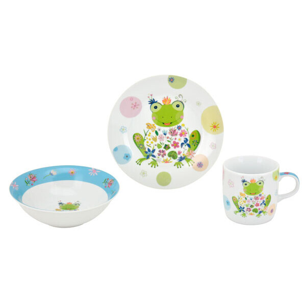 

Набор посуды Limited Edition Multi Frog 3 предмета керамика (C504)