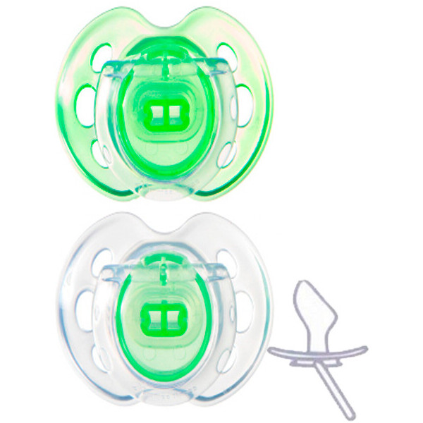 

Ортодонтические пустышки Tommee Tippee Дышащие зеленые 0-6 мес. 2 шт. (43335963)