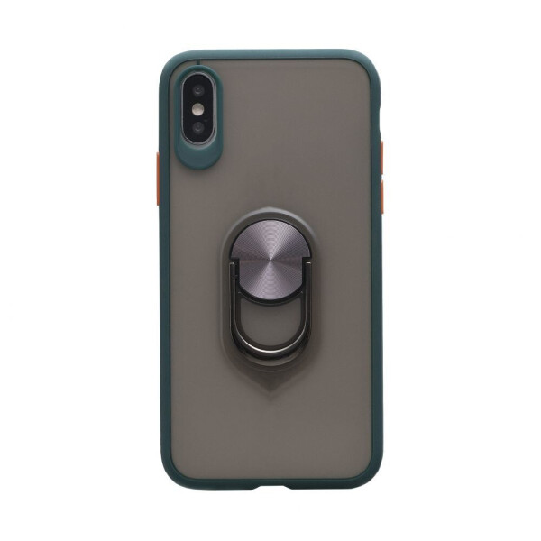 

Панель Totu Ring Magnetic для Apple iPhone X / Xs Green (28407)