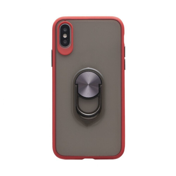 

Панель Totu Ring Magnetic для Apple iPhone X / Xs Red (28407)