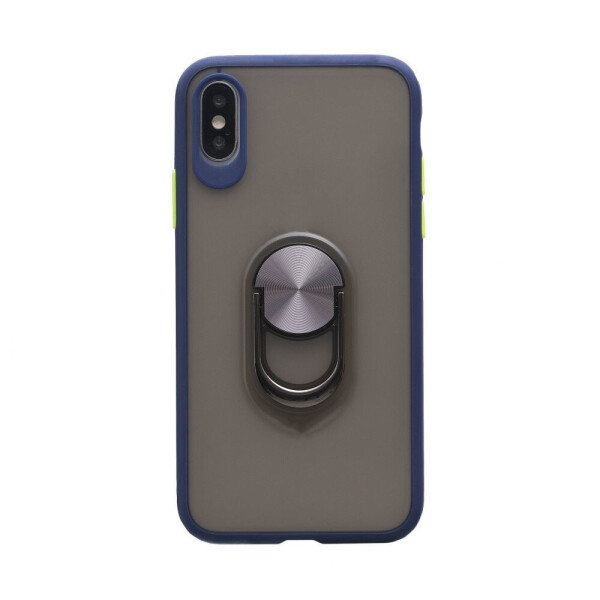 

Панель Totu Ring Magnetic для Apple iPhone X / Xs Blue (28407)
