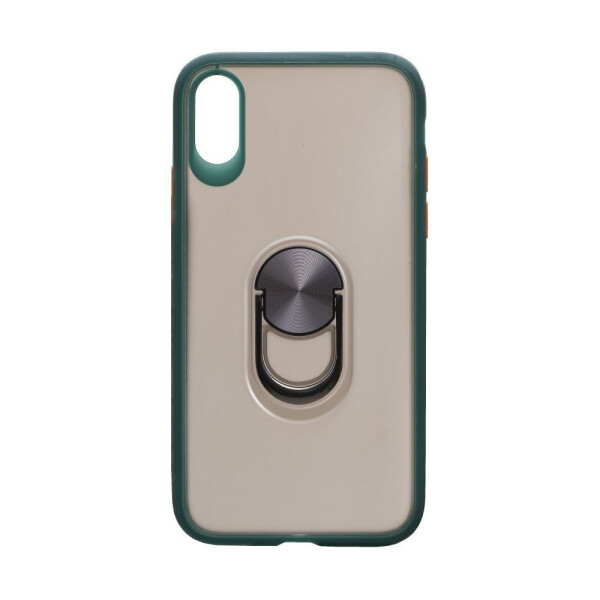 

Панель Totu Ring Magnetic для Apple iPhone Xr Green (28408)