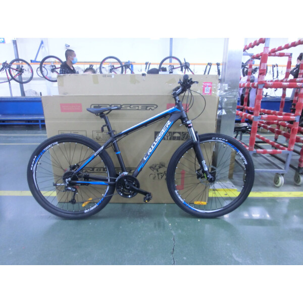 

Велосипед Crosser Pionner New 2020 29 17,5 Black / Blue (Pionner 29/17,5)