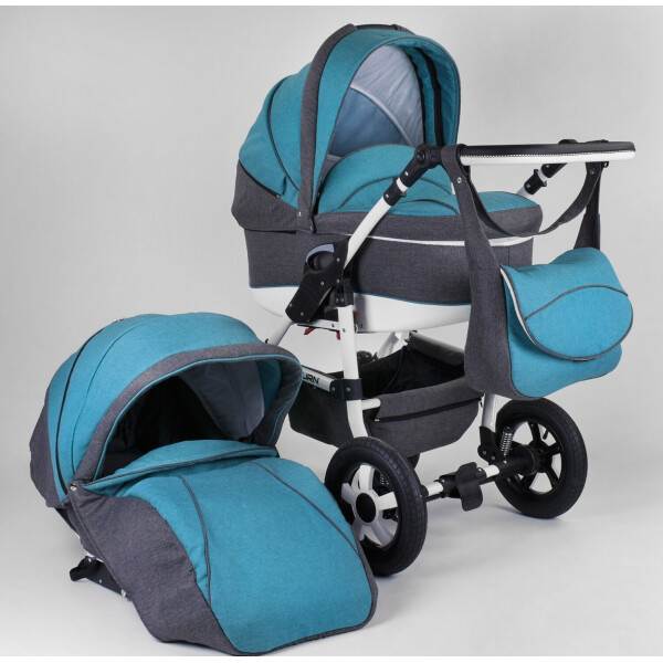 

Универсальная коляска 2 в 1 Victoria Gold Saturn 3 Len 0186-L26 Blue / Grey (0186-L26)