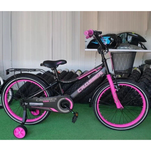 

Велосипед Crosser 16 Rocky Black / Pink (ROCKY CROSSER16)
